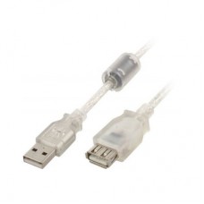 Кабель - удлинитель USB 2.0 - 1.8 м Cablеxpert CCP-USB2-AMAF-6, преміум якість USB 2.0 A-папа/A-мама