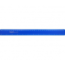 Лінійка 30см. AXENT 7530-02 пластикова матова синя