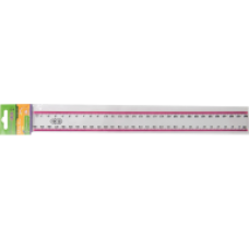 Лінійка 30см, з рожевою смужкою, блістер ZB.5611-10