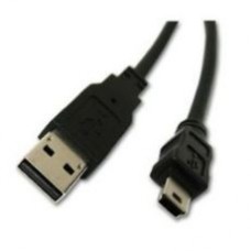 Кабель USB MINI 0,8 м ATcom Mini USB2.0 AM/5P + Ферритовый фильтр