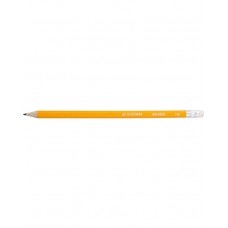 Олівець графітовий HB, жовтий, з гумкою, BUROMAX ВМ. 8500
