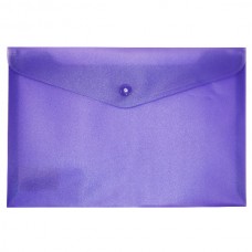 Папка-конверт А5 на кнопці, матова, фіолетовий. BM.3935-07