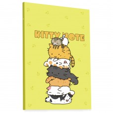 Блокнот TM Profiplan "Kitty note", yellow, B6. 50636