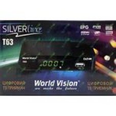 Цифровой эфирный DVB-T2 ресивер World Vision T63