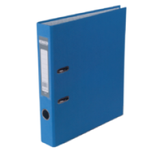 Реєстратор LUX одност. JOBMAX А4, 50мм PP, синій, збірний BM.3012-02c