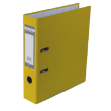 Реєстратор LUX одност. JOBMAX А4, 70мм PP, жовтий, збірний BM.3011-08c