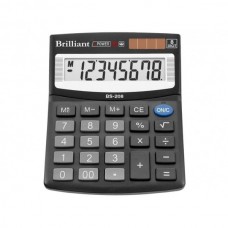 Калькулятор BS-208  8р., 2-пит.BS-208